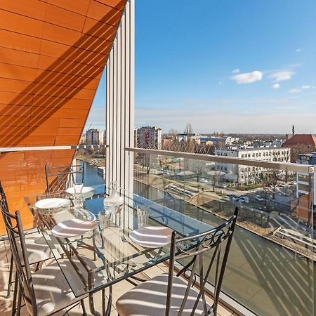 Apartament Penthouse Q4Apartments Gdaňsk Exteriér fotografie