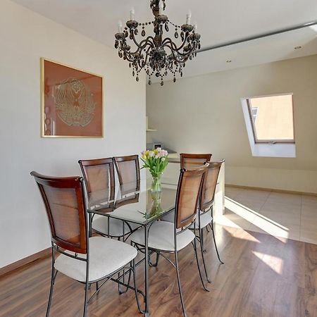 Apartament Penthouse Q4Apartments Gdaňsk Exteriér fotografie